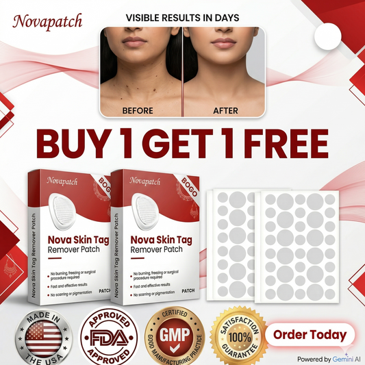 Derma Smooth Skin Tag Removal Patch - 72 Patches (BOGO)