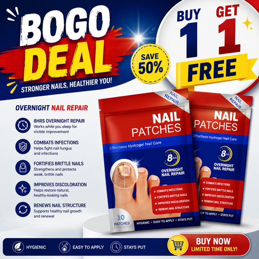 Fungal Nail Treatment Patches (Buy 1 Get 1 Free)