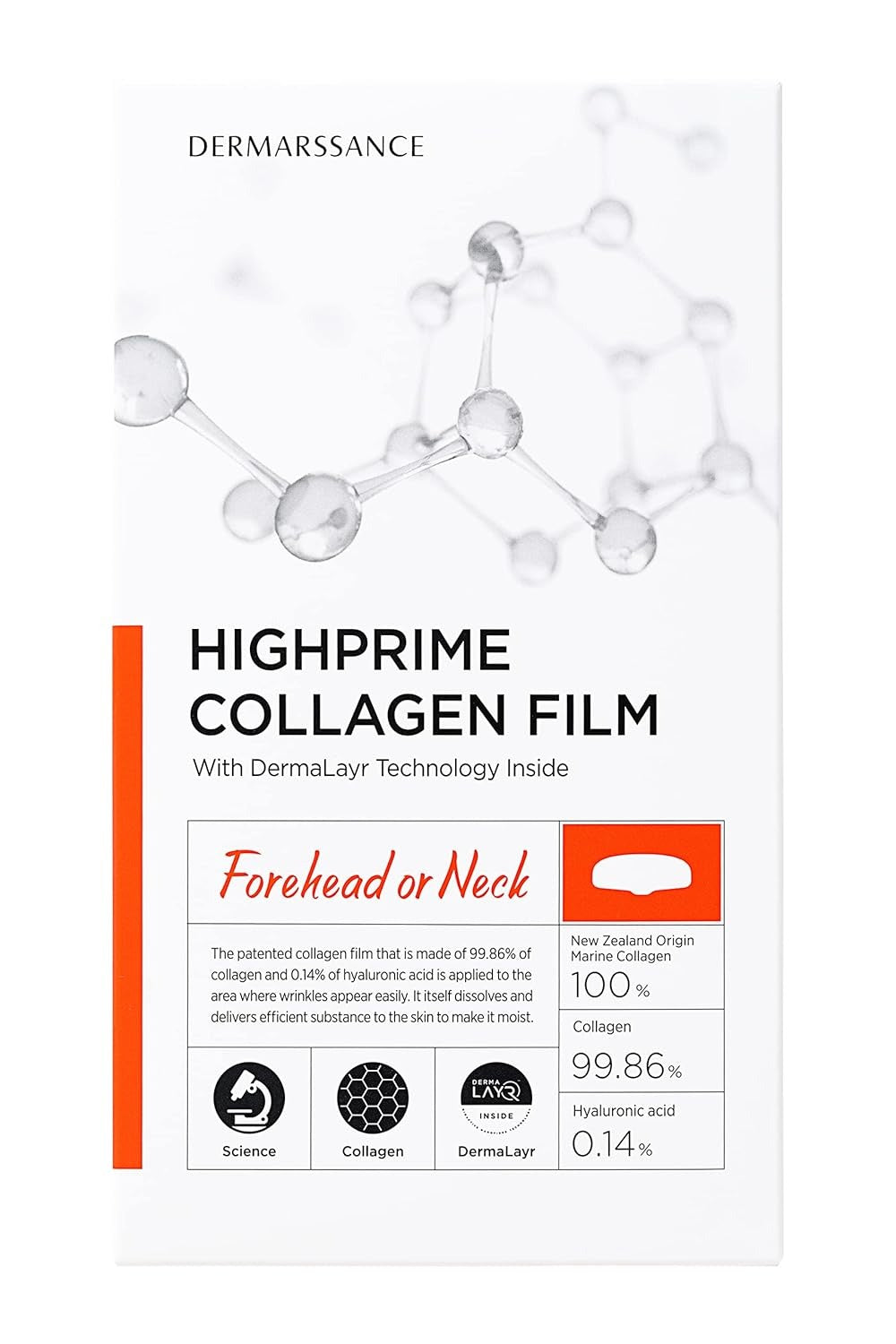 Highprime Collagen Film Forehead or Neck