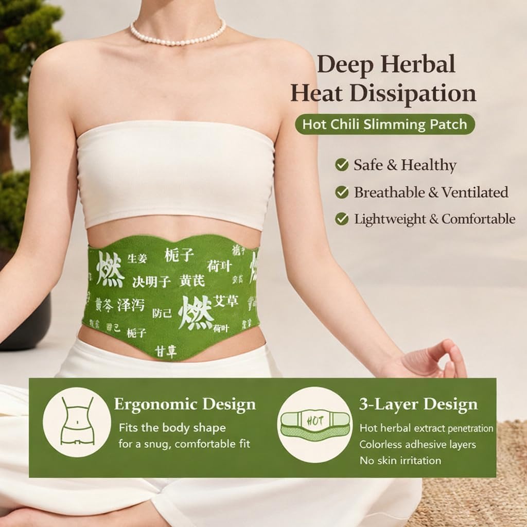 Herbal Balance Patch for Waist & Body, Japanese Inspired Balance Patches