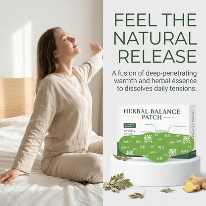 Herbal Balance Patch for Waist & Body, Japanese Inspired Balance Patches